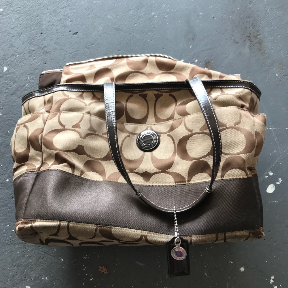 Coach diaper bag - Picture 2 of 3